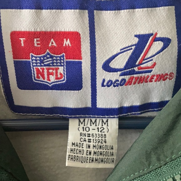 Green Bay Packers Logo Athletics Windbreaker - Picture 4 of 4